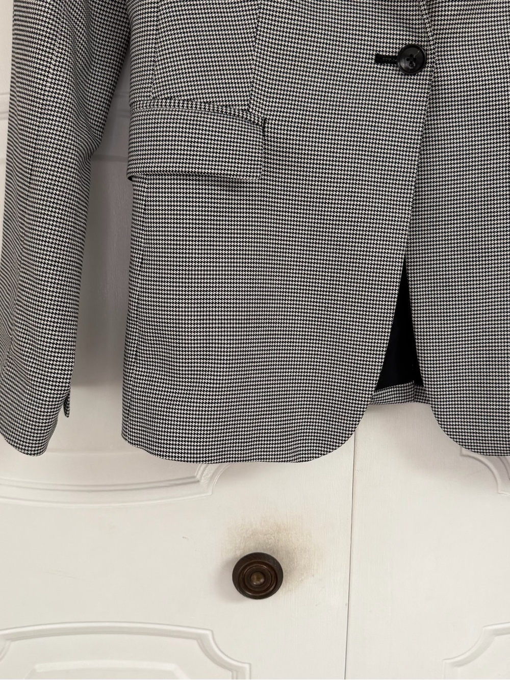 Banana Republic Women's Micro-Check Blazer - Picture 5 of 7